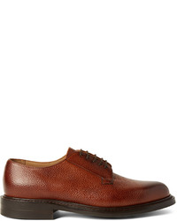 Cheaney Deal Burnished Pebble Grain Leather Derby Shoes
