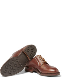 George Cleverley Archie Scotch Grain Leather Derby Shoes