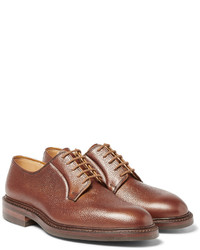 George Cleverley Archie Scotch Grain Leather Derby Shoes