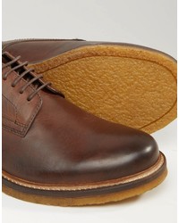 Base London Lincoln Leather Derby Shoes