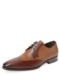 Mezlan Wing Double Perforated Derby Shoe