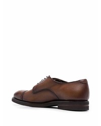 Henderson Baracco Perforated Design Leather Derby Shoes