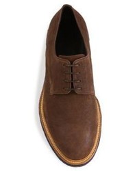 a. testoni Phenice Leather Derby Shoes