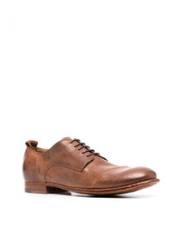 Officine Creative Stereo 3 Leather Derby Shoes
