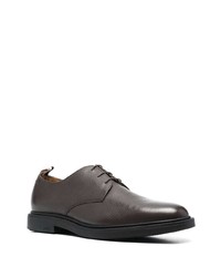 BOSS Textured Leather Derby Shoes