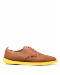 Camper Wagon Leather Low Top Sneakers