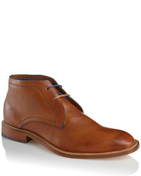 Brown Leather Desert Boots
