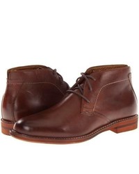 Florsheim Doon Chukka Lace Up Boots Brown Smooth Leather