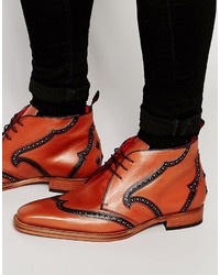 Jeffery West Leather Chukka Boots