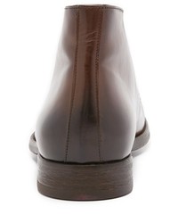 To Boot New York Cory Burnished Leather Chukkas