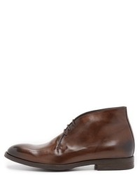 To Boot New York Cory Burnished Leather Chukkas
