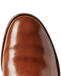 Officine Creative Princeton Polished Leather Chukka Boots