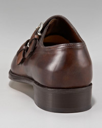 John Lobb Chapel Double Monk Strap Shoe