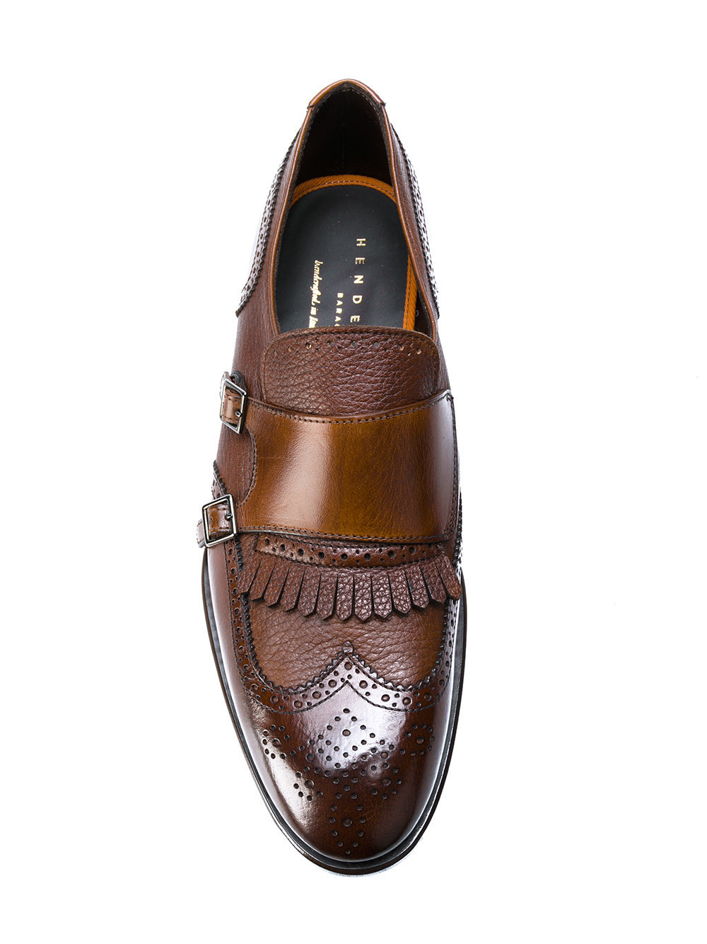 Henderson Baracco Double Monk Strap Shoes, $403, farfetch.com