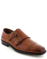 Deer Stags Colin Twin Buckle Monk Dress Shoes