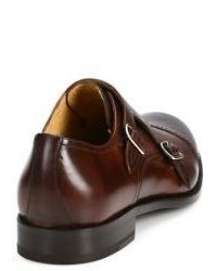 Saks Fifth Avenue Collection Double Monk Strap Shoes