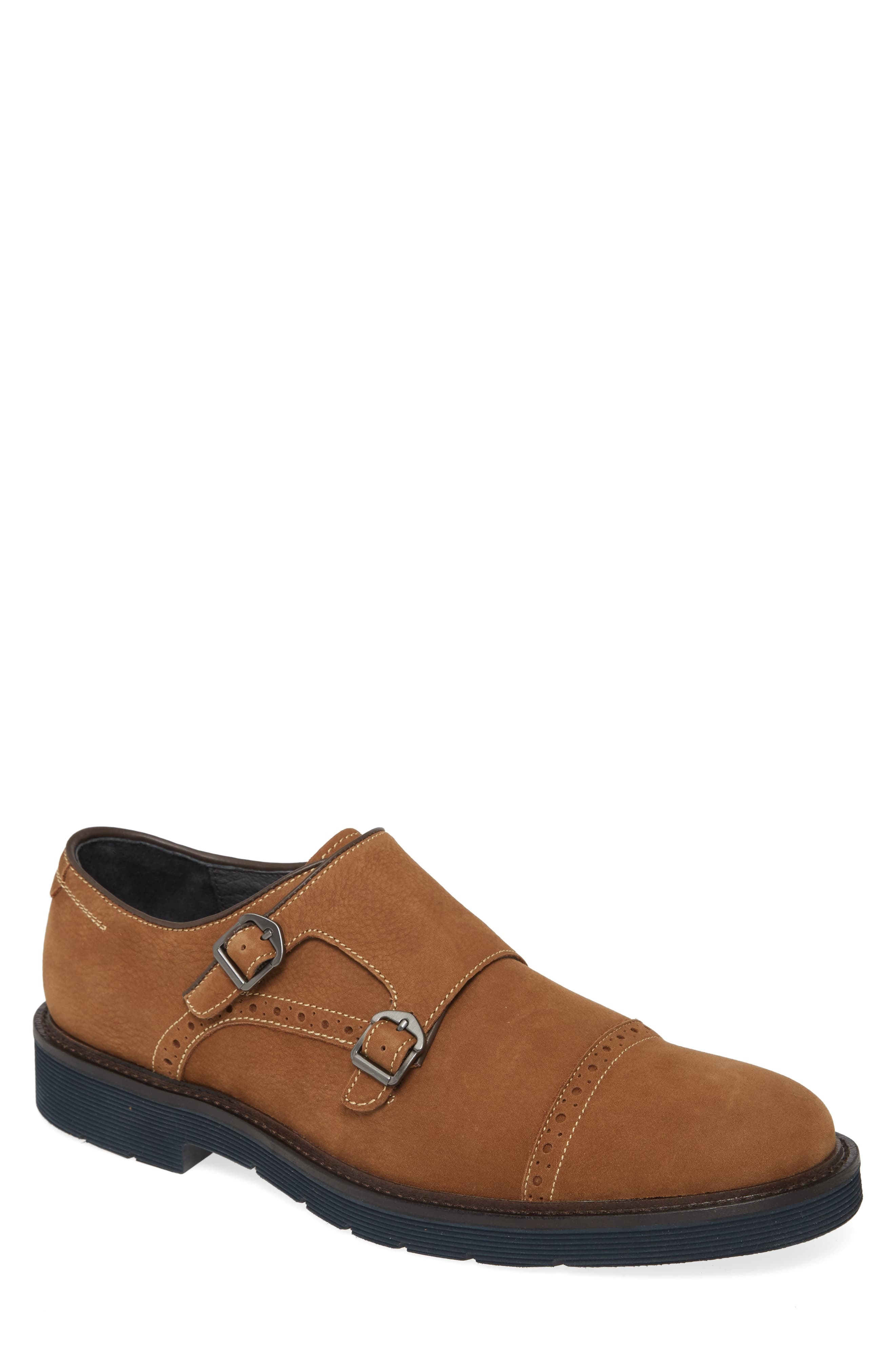 Johnston & Murphy Kinley Double Monk Shoe, $123 | Nordstrom | Lookastic