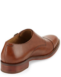 Cole Haan Madison Double Monk Leather Loafer British Tan