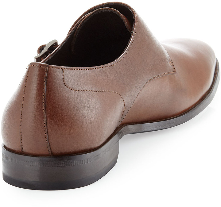 Hugo Boss Mattion Double Monk Strap Loafer Medium Brown, $225 | Last ...