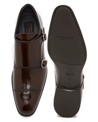 To Boot New York Bailey High Shine Double Monk Strap Shoes
