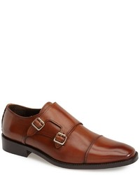 To Boot New York Brooklyn Leather Double Monk Strap Shoe