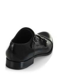 To Boot New York Double Buckle Monk Strap Loafers