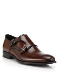 To Boot New York Glenn Double Monk Strap Shoes