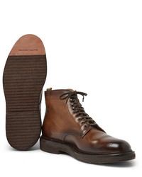 Officine Creative Stanford Burnished Leather Boot