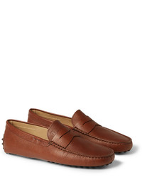 Tod's Gommino Grained Leather Driving Shoes