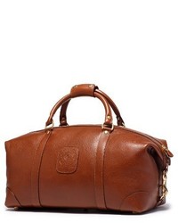 Ghurka Cavalier I Leather Duffel Bag Brown