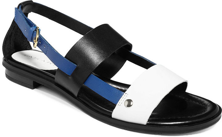 Tahari Aura Flat Sandals, $79 | Macy's | Lookastic