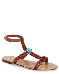 Valentino Scarab Flat Sandal