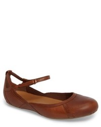 Brown Leather Flats
