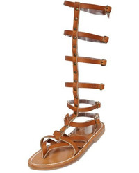 K Jacques St Tropez Appia Leather Gladiator Sandals