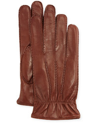 Portolano 3 Point Napa Leather Gloves Wcashmere Lining