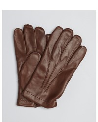 All Gloves Brown Nappa Leather Gloves
