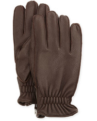 Portolano Cashmere Lined Leather Gloves