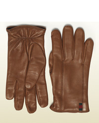 Gucci Cuir Color Leather Glove