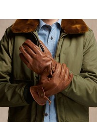 Belstaff Gipson Gloves Brown