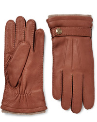 Dents Gloucester Cashmere Lined Full Grain Leather Gloves
