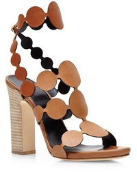 Pierre Hardy Leather Pearl Sandals