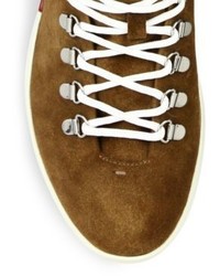 Bally Avyd Hybrid Leather High Top Sneakers
