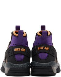 Nike Brown Purple Acg Air Mowabb Sneakers