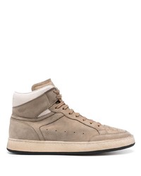 Officine Creative High Top Leather Sneakers