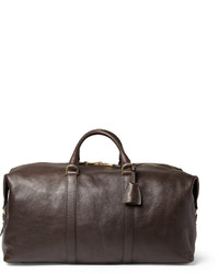 Brown Leather Holdalls for Men | Lookastic