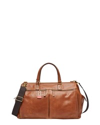 Fossil Defender Leather Duffle Bag