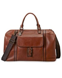 Fossil Bags Estate Leather Framed Duffle
