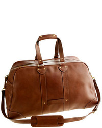 J.Crew Montague Leather Weekender Bag