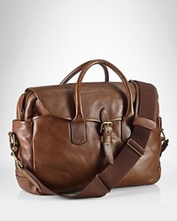 Ralph Lauren Polo Leather Commuter Bag