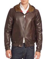 Bally Reversible Leather Jacket